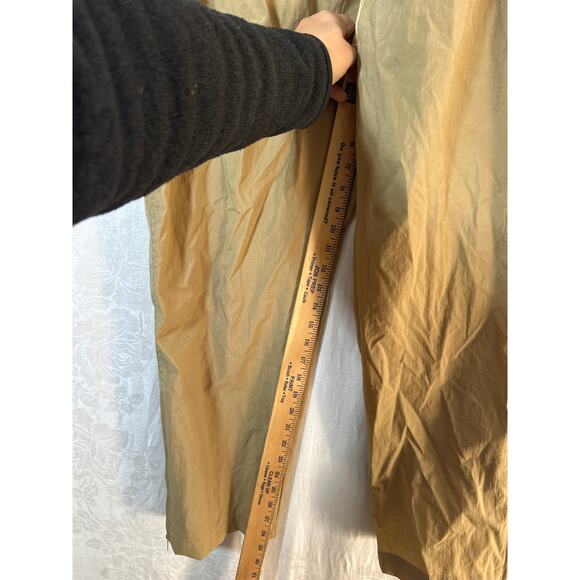 Vintage Lands End Track Suit Tan Jacket Windbreaker Medium Pants Large Nylon - Picture 14 of 16